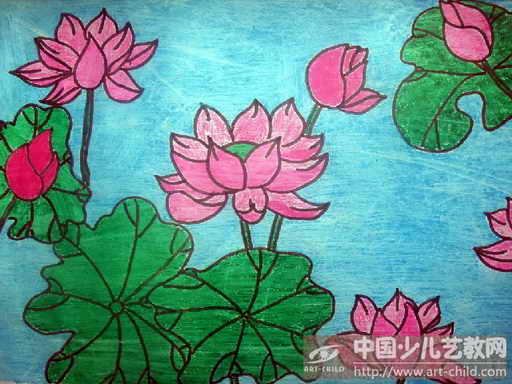 作品名称《荷花》