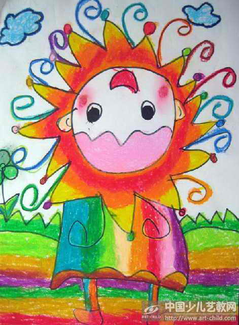 作品名称:  《太阳娃娃》