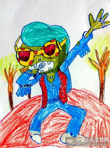 作品名称:  《舞王僵尸高歌》