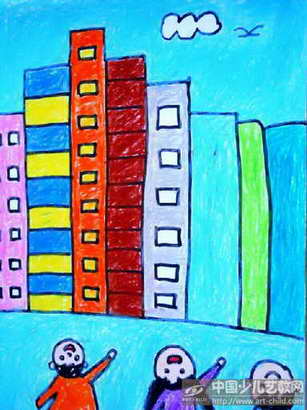 作品名称:  《数高楼》