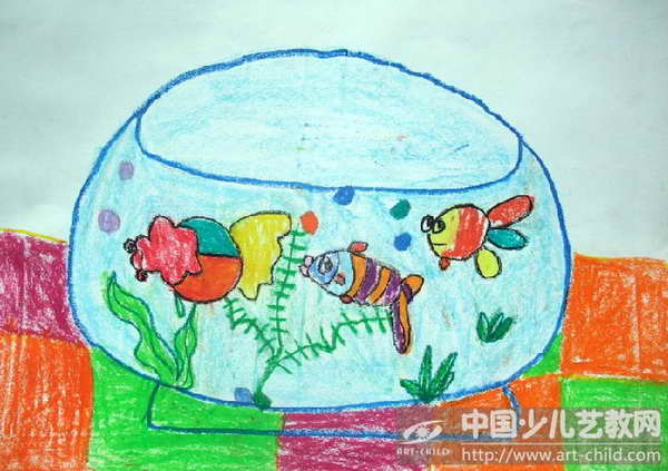 幼儿园水缸上画画图片