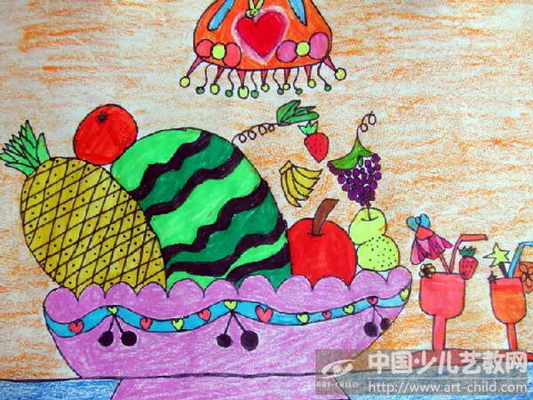 作品名称:  《水果大餐》