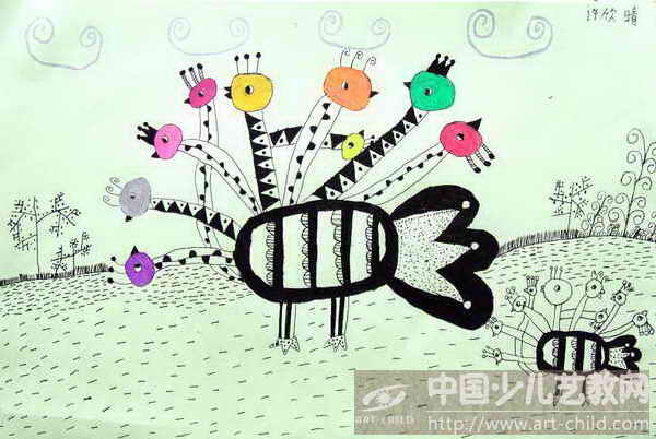 作品名称《九头鸟》