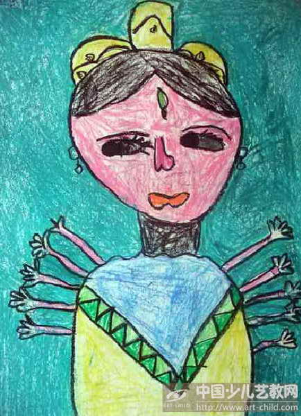 作品名称:  《千手观音》