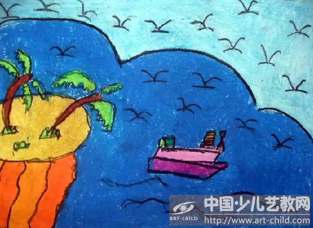 作品名称《海鸥》