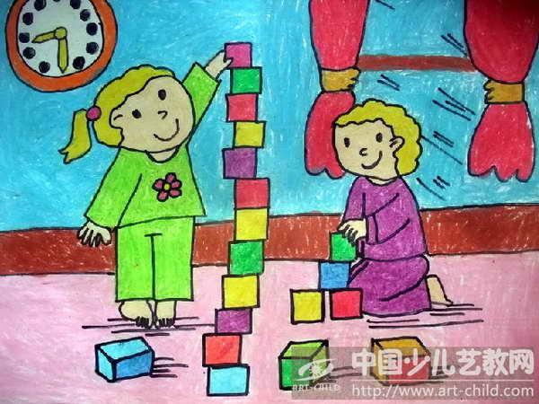 作品名称:  《请爱惜玩具》