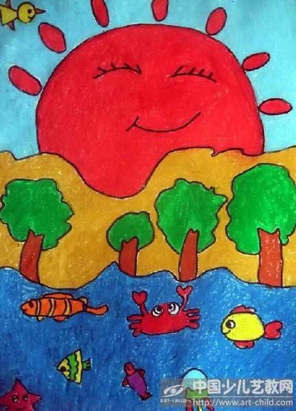 作品名称:  《海洋 陆地 天空》