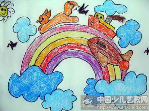 作品名称《彩虹桥》