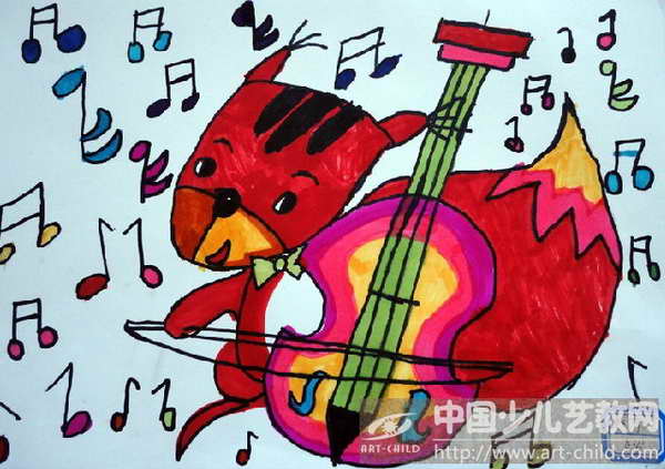 作品名称:  《好听的琴声》
