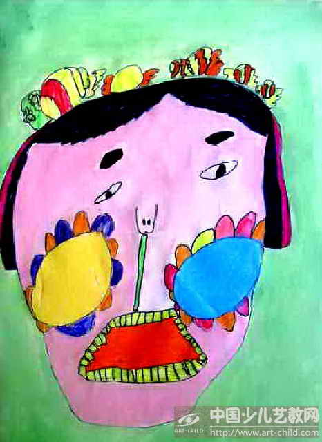 作品名称:  《大笑的脸》