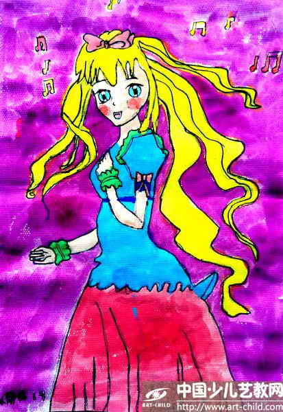 作品名称:  《快乐的歌唱家》