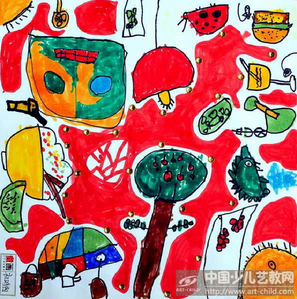 作品名称:  《半圆的联想》