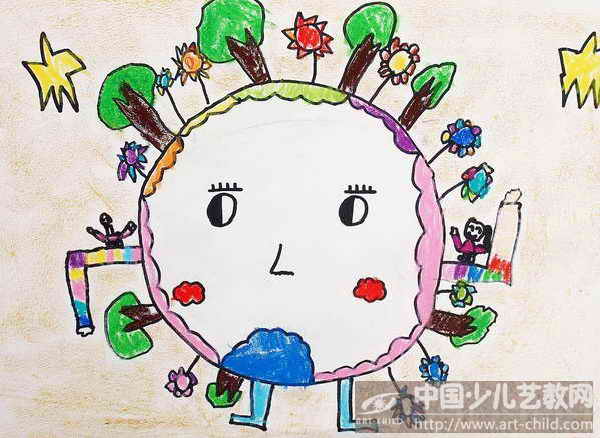 作品名称:  《地球妈妈我爱您》