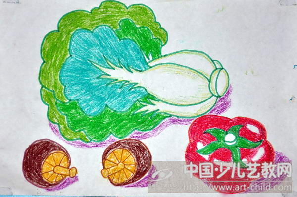 作品名称《蔬菜》