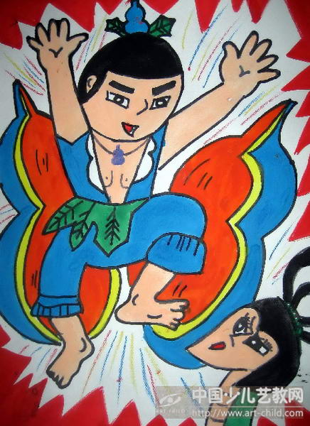 作品名称《葫芦兄弟》