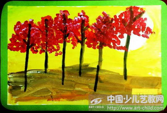 作品名称《红杉树》