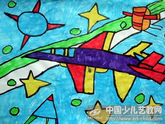 作品名称:  《战斗机》