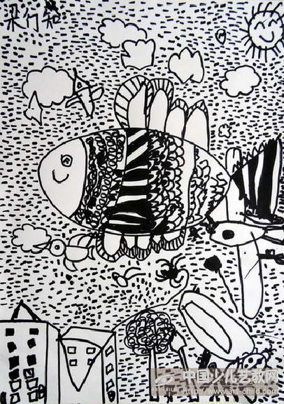 作品名称:  《会飞的鱼》