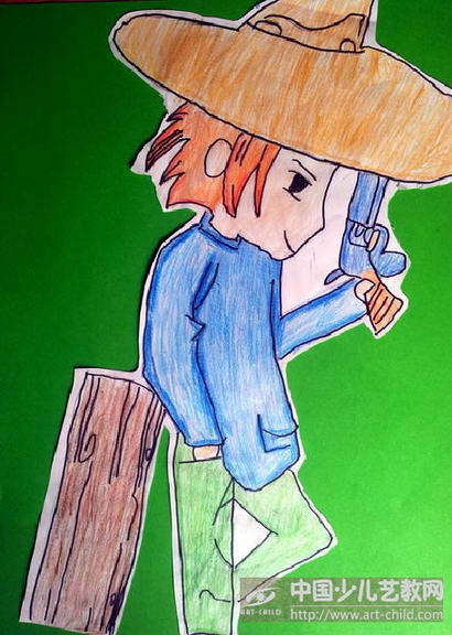 作品名称:  《西部牛仔》