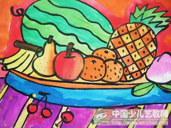 作品名称:  《水果拼》