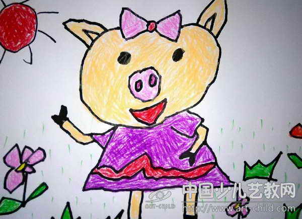 作品名称:  《猪小姐》