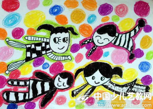 作品名称:  《海洋球真好玩》