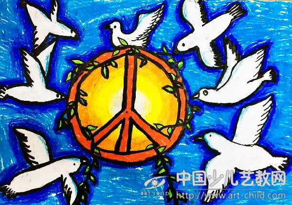 作品名称:  《向往和平》